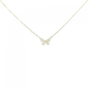 AHKAH Butterfly Necklace 0.06CT